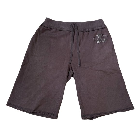 Arizona Jean Company Pants - SOLD y2k brown sweat shorts with gold jewel crown arizona jean company size 4